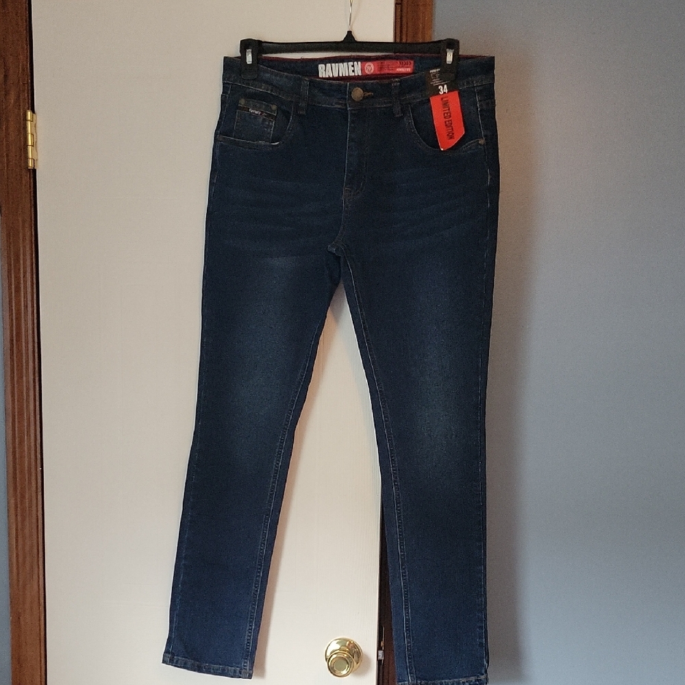 🆕️ Men's Ravmen Skinny Stretch Jeans 34x30